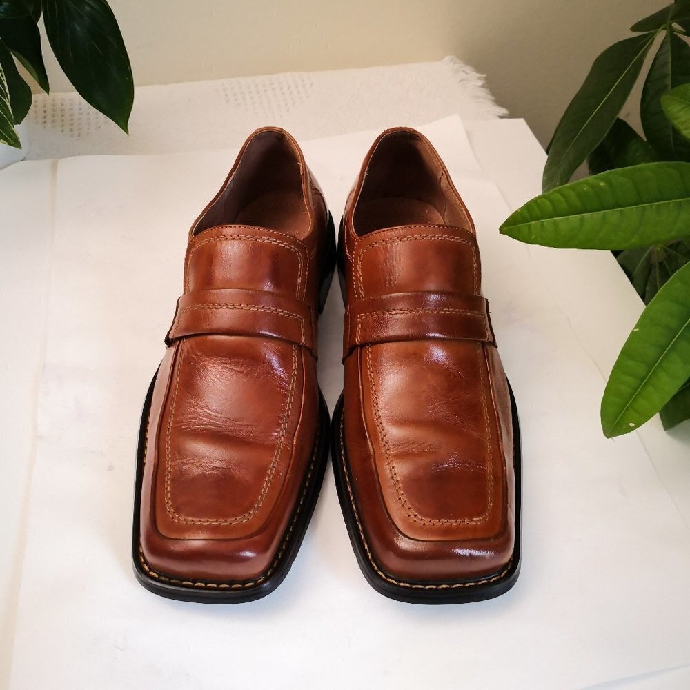 Fratelli Select Leather Business Slip-on Dress‎ Shoes Men's Size 8.5